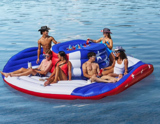 Member's Mark Inflatable Oversized Cowboy Hat Lake Island Deal