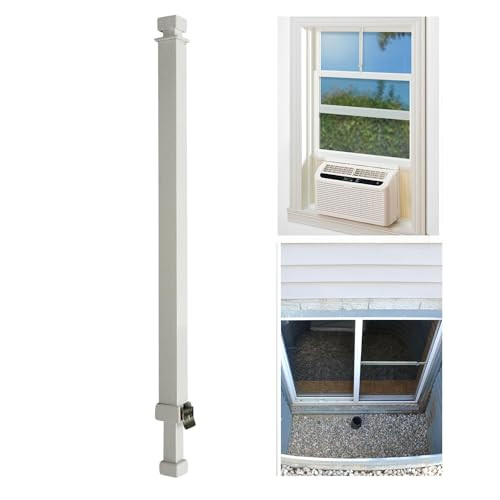 Ideal Security Adjustable 15.7"-26.75" Sliding Window Security Bar (White)