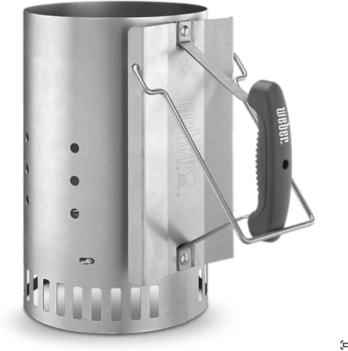 WEBER Rapidfire Charcoal Chimney Starter Full Size 2-Pack Deal