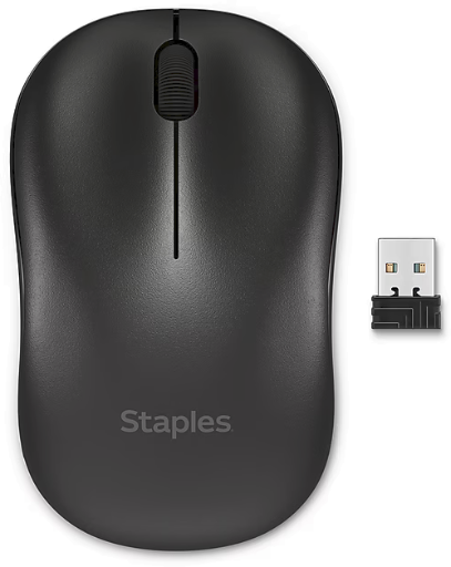 Staples Wireless Ambidextrous Optical USB Mouse ST62601 Deal