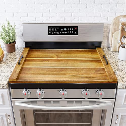 SpaceAid Noodle Board Stove Kitchen Cover with Handles