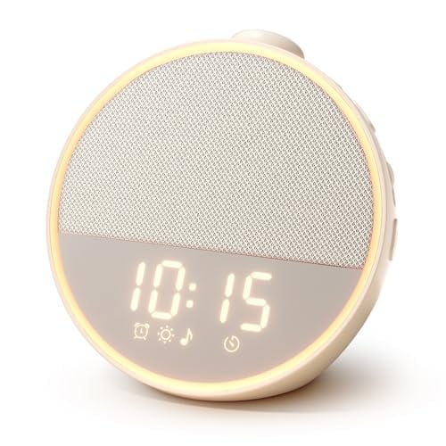 Narelu Aura Alarm Clock Sleep Sound Machine with Light Deal