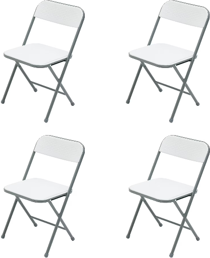 Mainstays 4 Pack Resin Folding Chair
