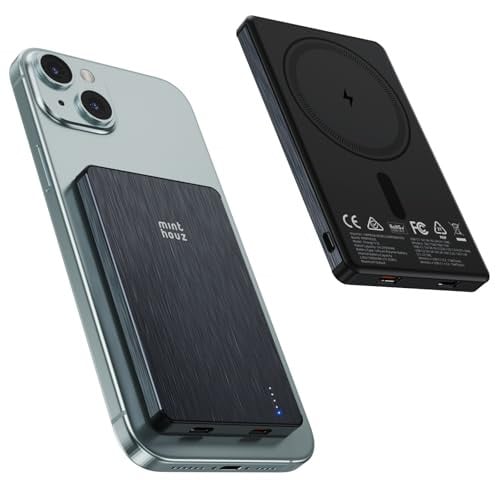 MagSafe Portable Magnetic Power Bank with 15W Wireless & USB-C