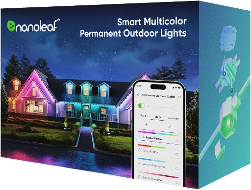 100' Nanoleaf Smart Multicolor Permanent Outdoor LED Lighting Deal