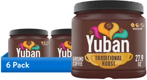 Yuban Ground Coffee Traditional Roast Medium 6-Pack 27.9 oz Deal
