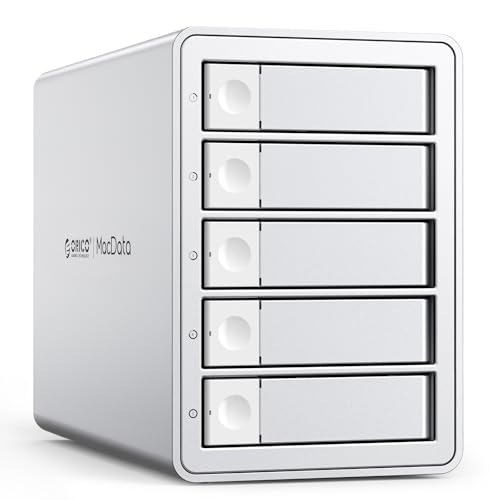 ORICO 5-Bay Hard Drive Enclosure Daisy-Chain