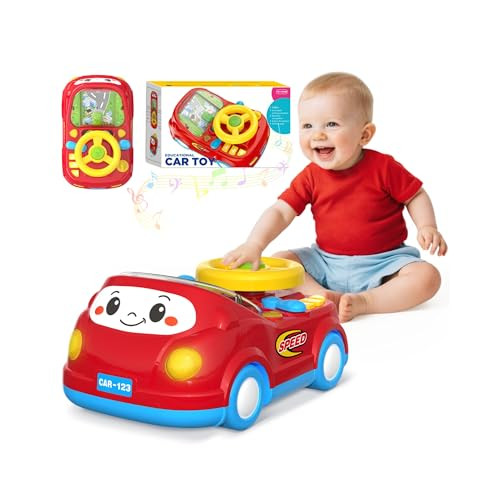 2-in-1 Toddler Push Car Toys