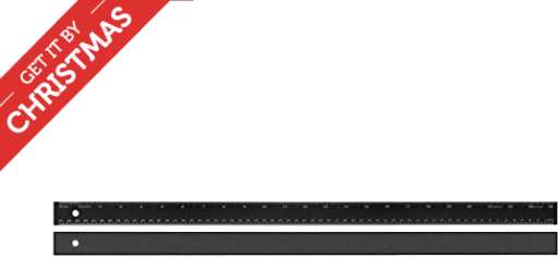 Alumicolor Aluminum Standard Straight Edge 24IN