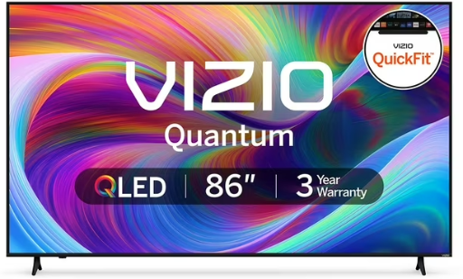VIZIO 86" 4K QLED Smart TV