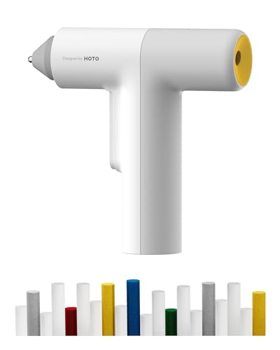 HOTO Easyflow Glue Gun with 10 Glue Sticks