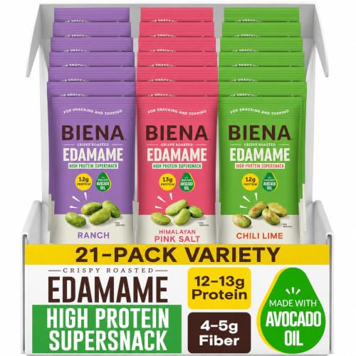 Biena Edamame Beans Snack 21-Pack