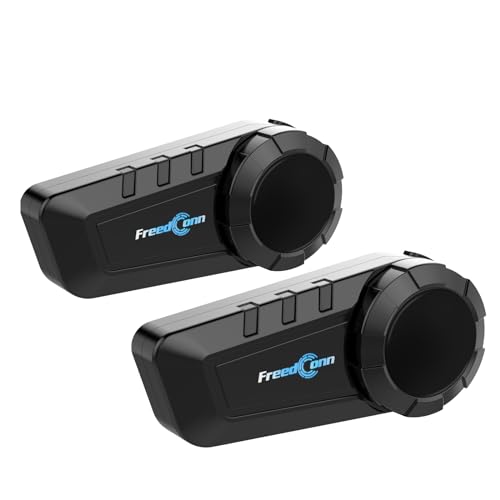 FreedConn KY PRO Motorcycle Bluetooth Helmet Intercom 2-Pack
