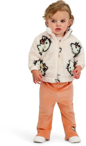Hello Kitty Baby Girl 3 Piece Jacket Set 0-24 Months