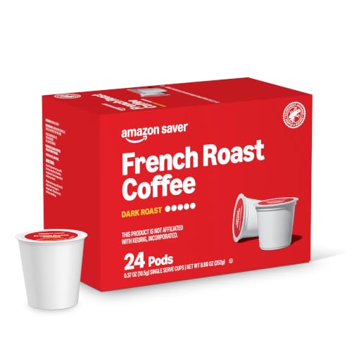 Amazon Brand French Roast Dark Coffee Pods Deal