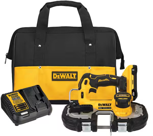 DeWalt ATOMIC 20V MAX Brushless 1-3/4 in. Bandsaw Kit with 4.0Ah Battery