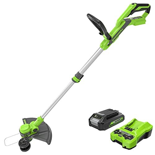 Greenworks 24V Cordless String Trimmer/Edger 12" Cutting Width Deal