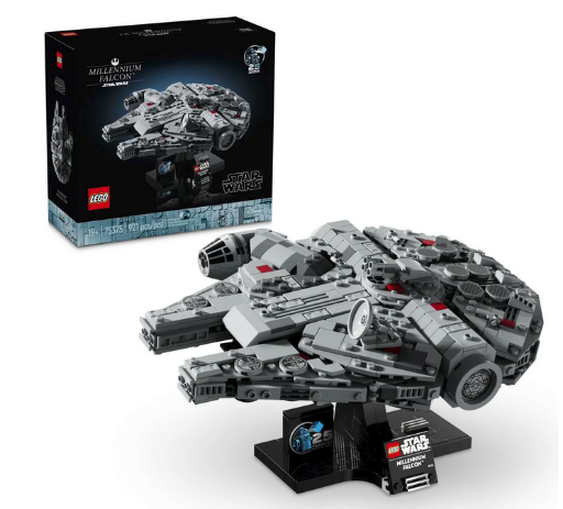 LEGO Star Wars New Hope Millennium Falcon 25th Anniversary Buildable Starship Model, 921 Pcs.