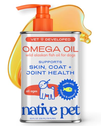 Native Pet Omega Oil Liquid Supplement 8-Oz Deal