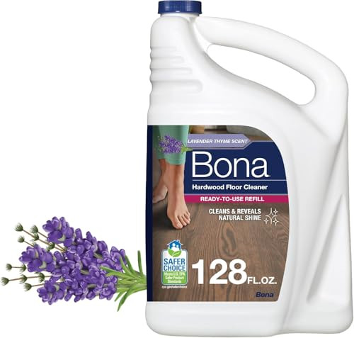 Bona Hardwood Floor Cleaner Refill 128-Oz (Lavender Thyme)