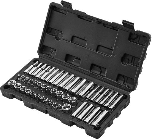 KFFKFF 46-Piece Socket Set 1/4 Inch Drive Deal