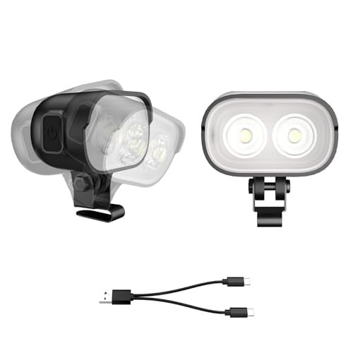 COSOOS Rechargeable Shoe Headlight Charms 2-Pack