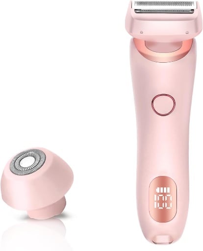 Electric Razors Shaver for Women, 2-in-1 Cordless Bikini Trimmer Deal