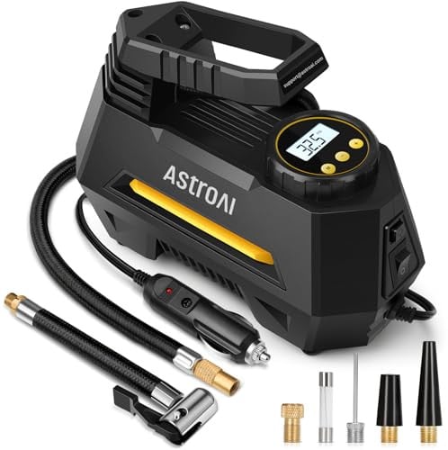 AstroAI AIRUN H 12V DC Tire Inflator / Air Compressor w/ 10ft Cord Deal