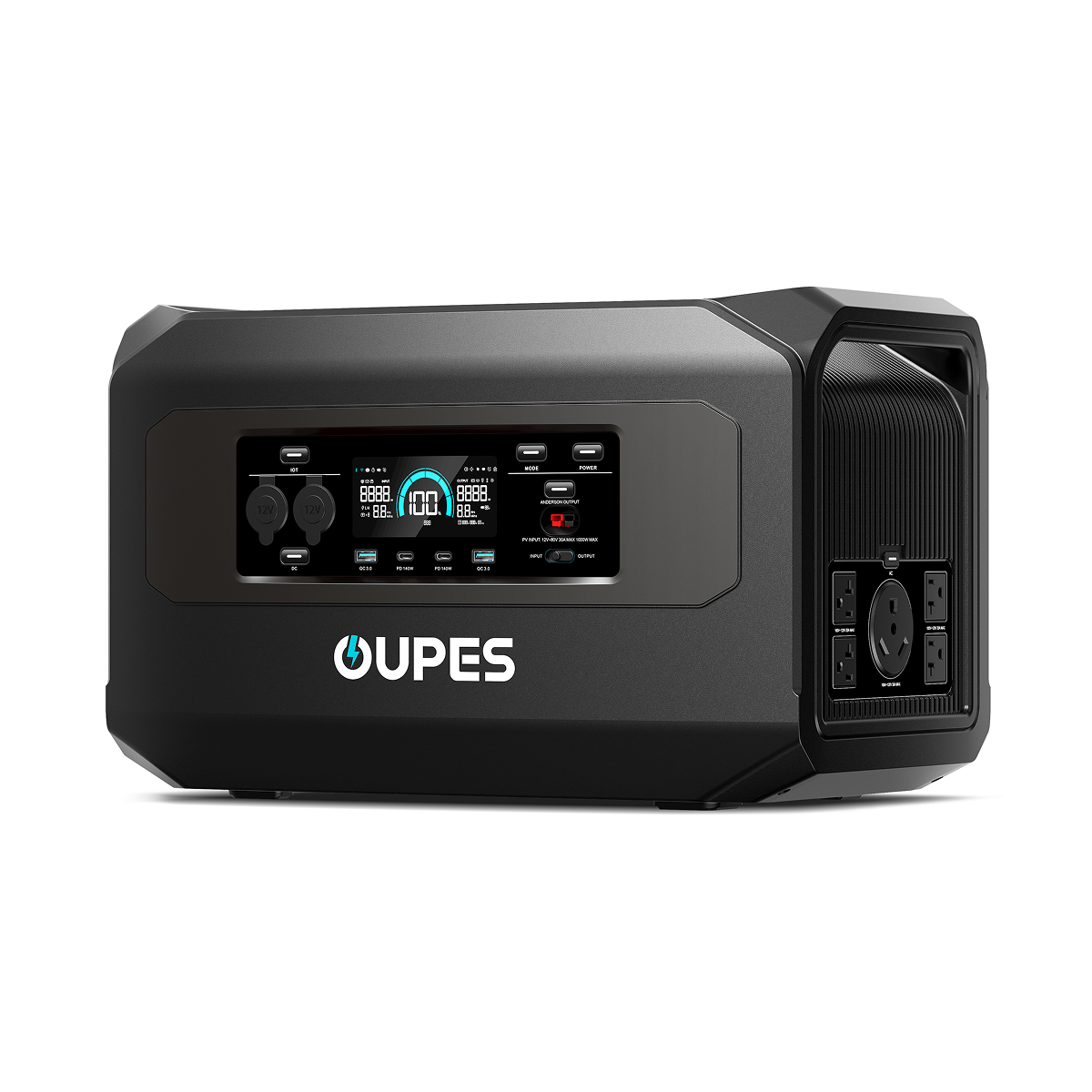 OUPES Mega 2 Pro Home Backup & Portable Power Station 2500W 2048Wh