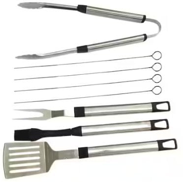 Nexgrill Grill Tool Set with Stainless Steel Handles (8 Piece) (In-Store Clearance Price) Deal