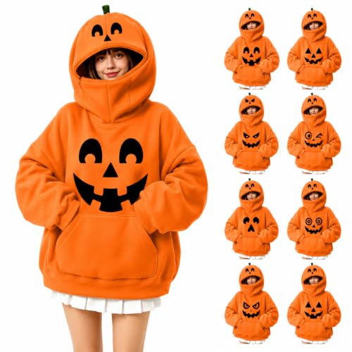 Pumpkin Graphic Halloween Sweatshirt Deal