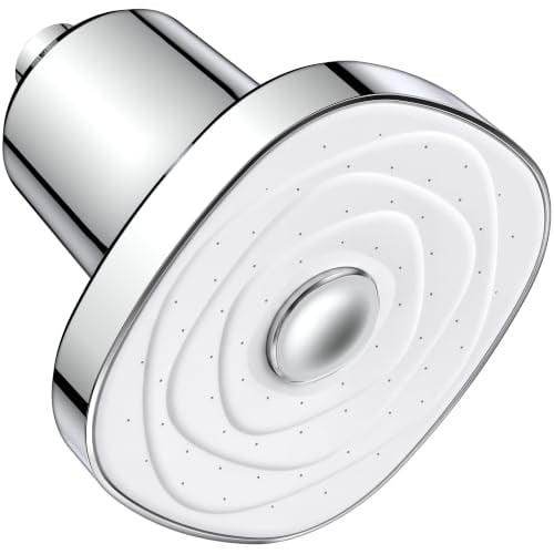 MakeFit Filtered Shower Head for Hard Water with Press-to-Replace Filter