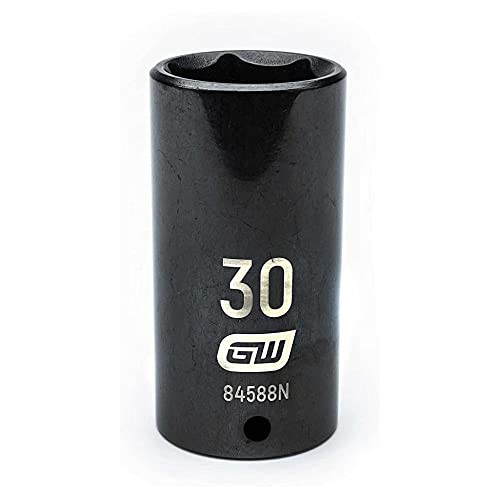 GEARWRENCH 1/2" Drive Deep Impact Metric Socket 30mm, 6 Point
