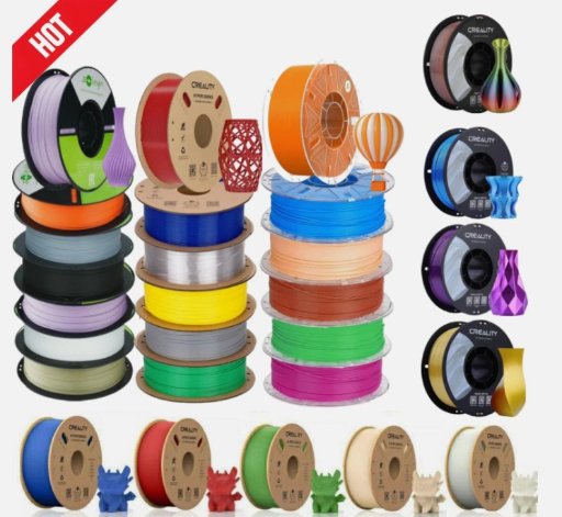 10 Spools Creality Hyper PLA RFID Filament