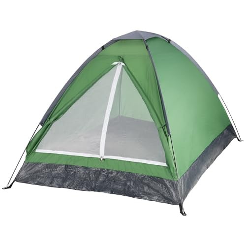 Wakeman Outdoors 2-Person Camping Tent w/ Rain Fly & Carrying Bag (Green)