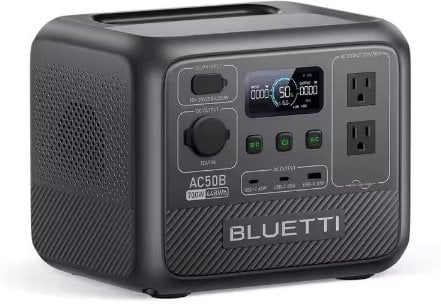 BLUETTI 700W Continuous/1000W Peak Output Power Station AC50B Deal