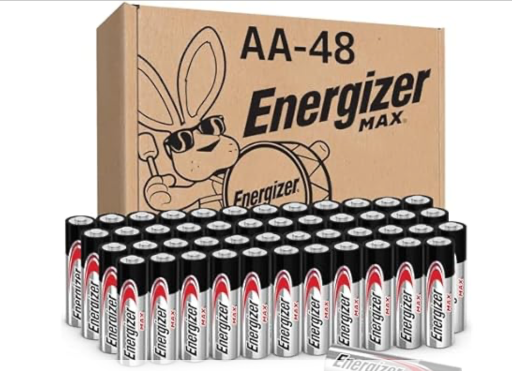 Energizer Max AA Alkaline Batteries 48-Pack Deal