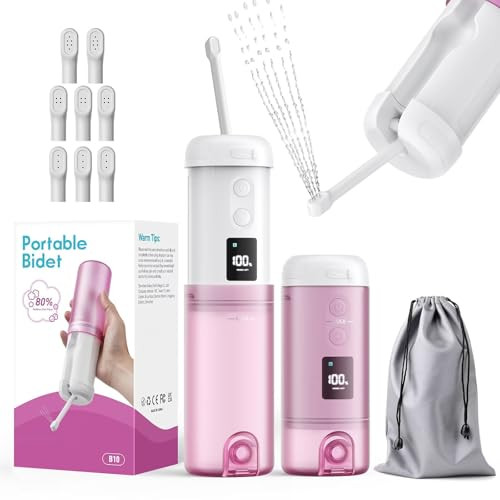 Portable 250ml Bidet with 5 Sprayer Modes