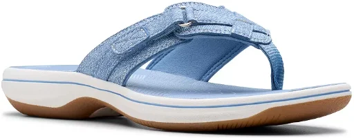 Clarks Women's Breeze Sea Cloudstepper Flip Flops Deal