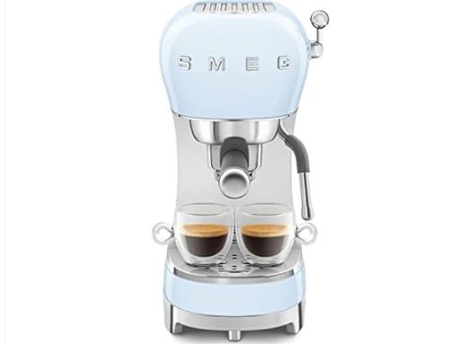 Smeg Manual Espresso Machine (Blue)