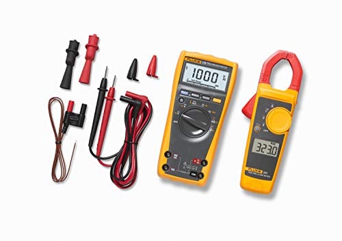 Fluke 179 Multimeter and 323 Clamp Meter True-RMS Combo IMSK Industrial Multimeter Service Kit Deal