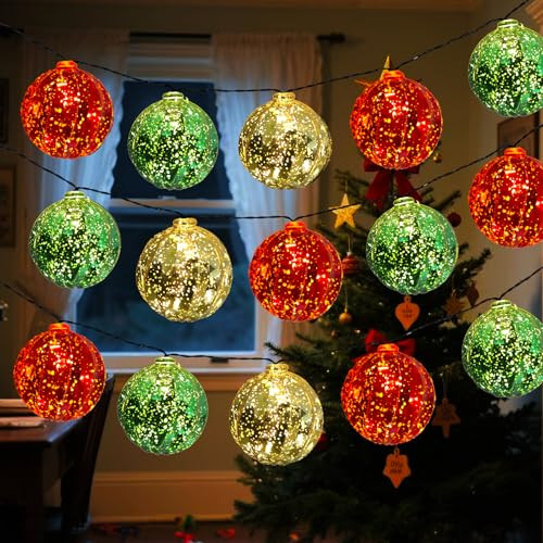 Christmas Lights Battery Powered 22FT 20 LED String Lights with Timer