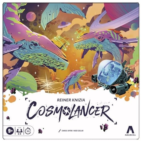 Hasbro Gaming Cosmolancer Strategy Board Game by Reiner Knizia Deal