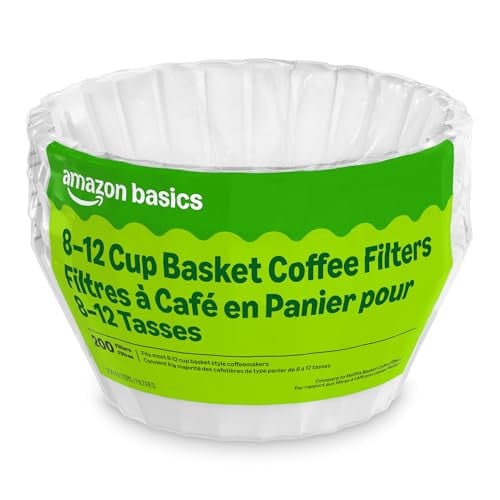 Amazon Basics Basket Coffee Filters 200-Count Deal
