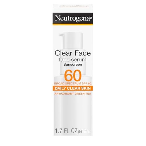 Neutrogena Clear Face Serum SPF 60 Sunscreen 1.7oz Deal