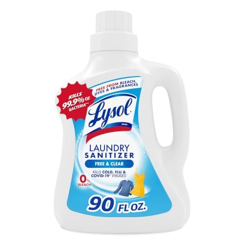 Lysol Liquid Laundry Sanitizer 90-Oz (Free & Clear) Deal