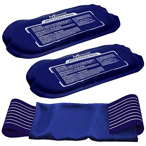 Reusable Hot and Cold Ice Packs for Injuries (3-Piece Set) Deal