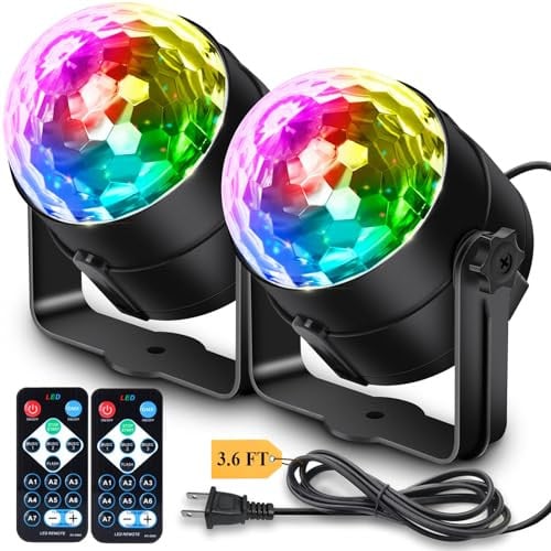 Sound Activated Wireless Party Lights