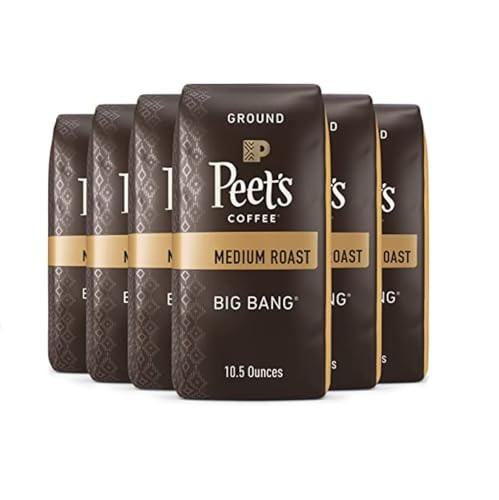 6-Pack 10.5-Oz Peet's Ground Coffee (Big Bang, Medium Roast)