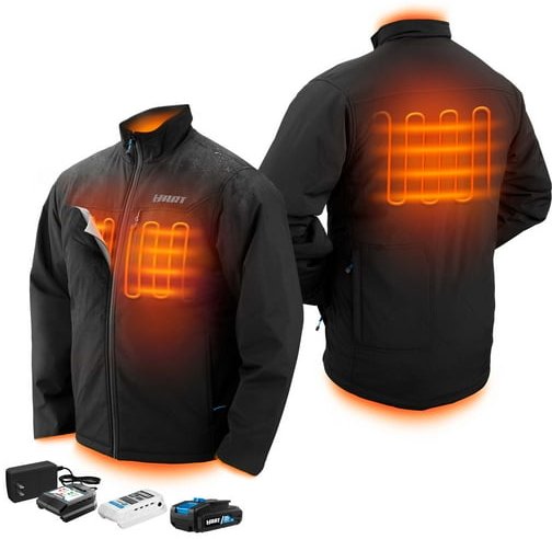 Hart 20V Heated Jacket Kit W/1.5Ah Lithium-Ion Battery